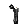 Women's Double Arc Self-Defense Torch – USB Rechargeable Stun Flashlight