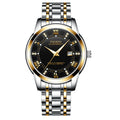 Men's Ultra-Thin Waterproof Quartz Watch - Calendar Business Casual Wristwatch