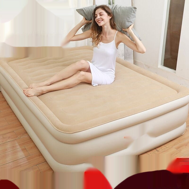 Portable Folding Inflatable Bed with Heightened Backrest – Nap Anywhere