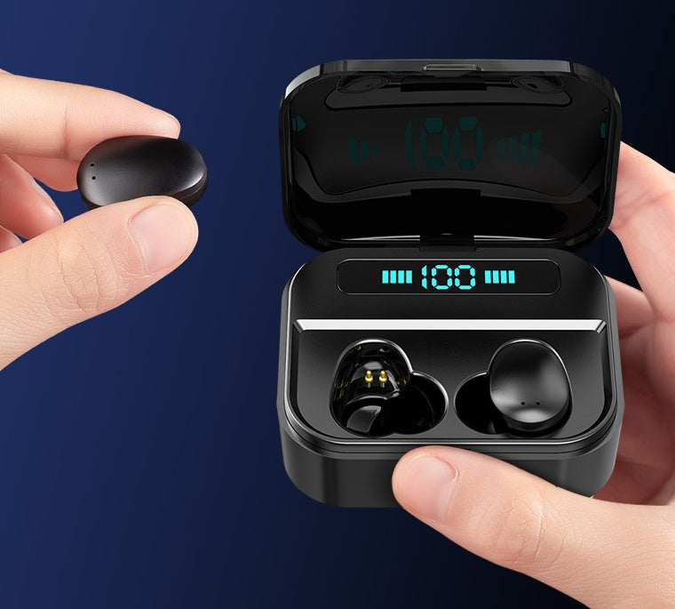 TWS Wireless Bluetooth Earphones – True Wireless Earbuds with Microphone
