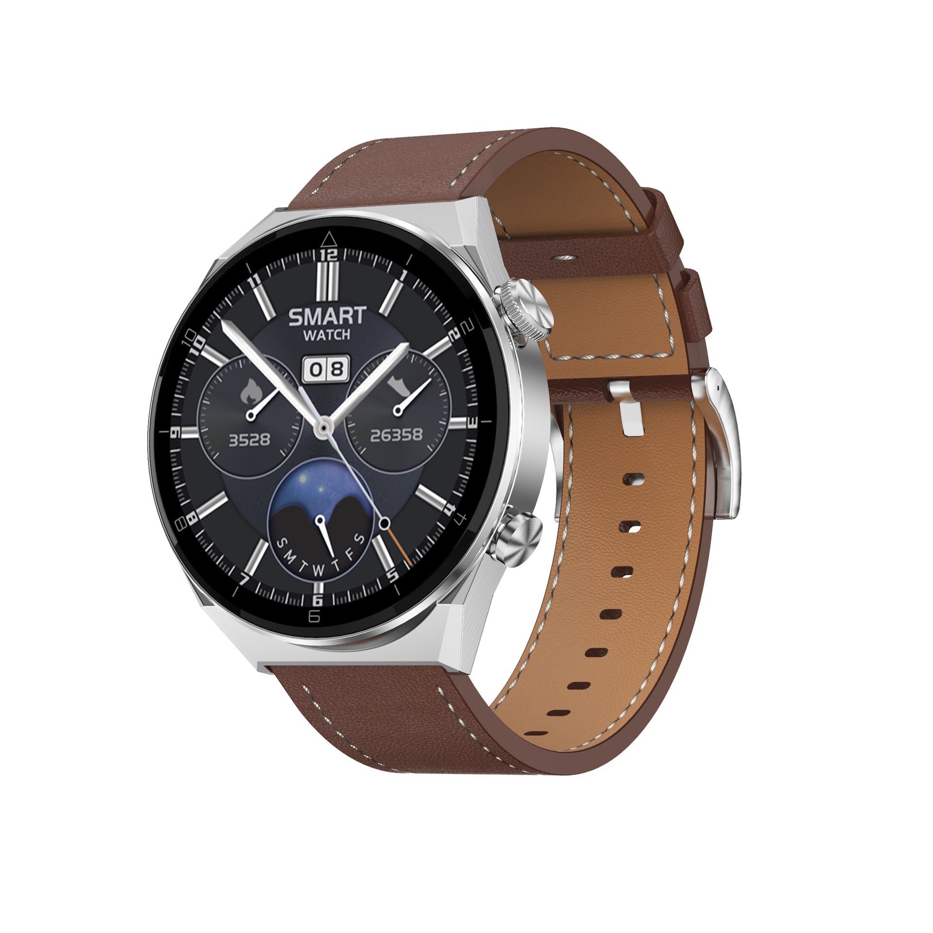 DT3 Series Fashion Metal Smart Watch - Business & Sports Health Tracker
