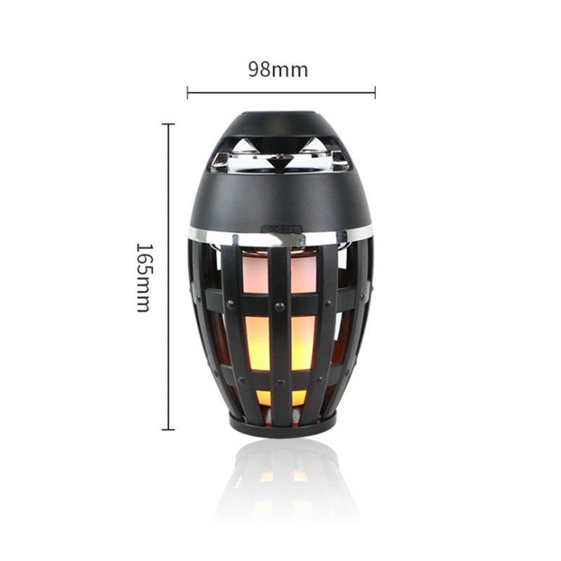 Flame Effect Bluetooth Speaker – Wireless Home Décor Speaker with Realistic Fire Ambiance