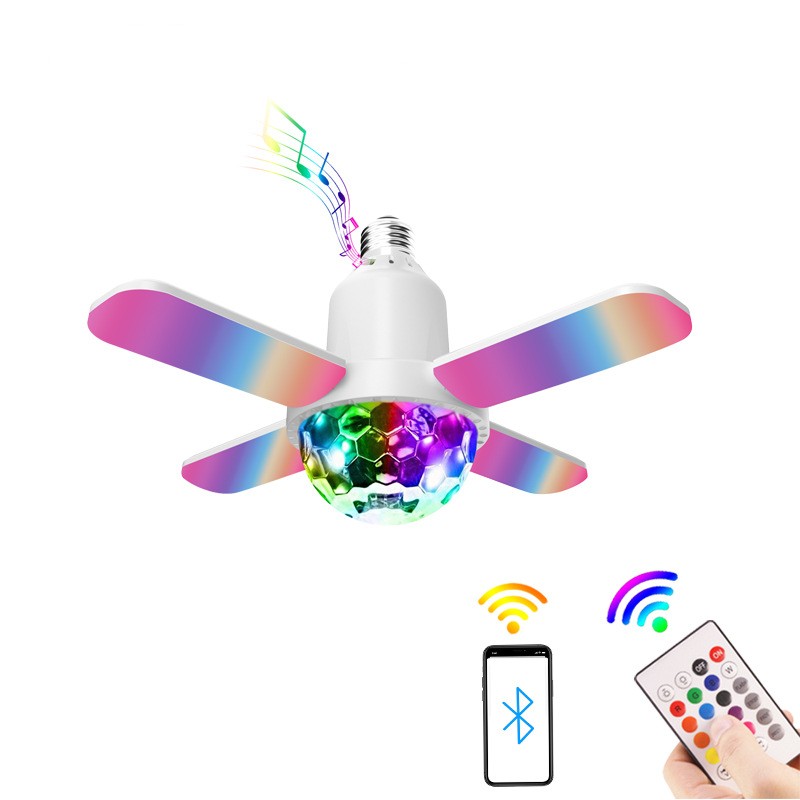 Colorful Music Bulb Bluetooth Speaker – LED Atmosphere Lamp with Wireless Audio