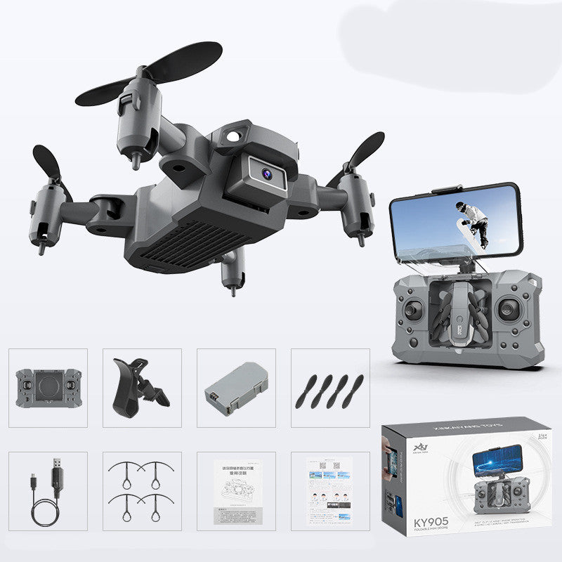Mini HD Aerial Photography Drone – Four-Axis Quadcopter for Kids & Beginners