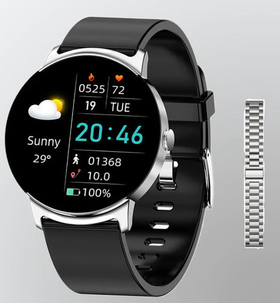 Health Monitoring Smartwatch - Blood Glucose, Temperature & Sleep Tracker