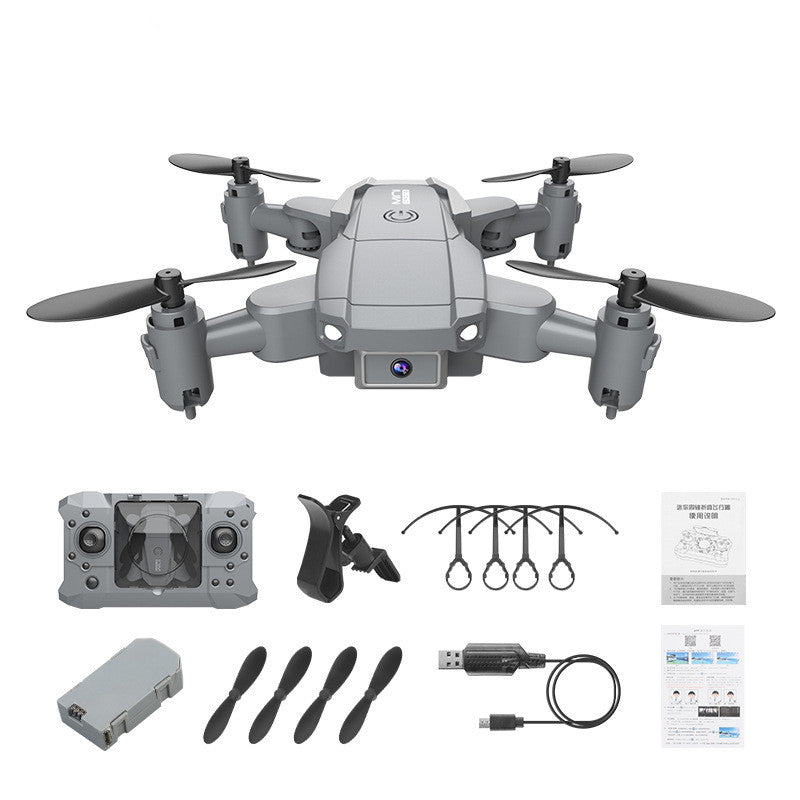 Mini HD Aerial Photography Drone – Four-Axis Quadcopter for Kids & Beginners
