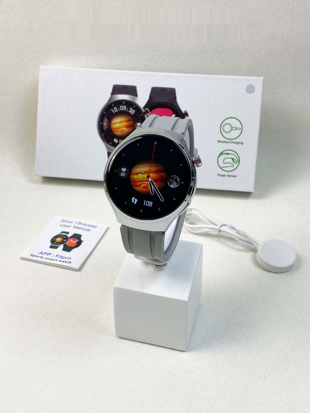 D11 Health & Sports Round Screen Smart Watch - Bluetooth Calling & Fitness Tracker