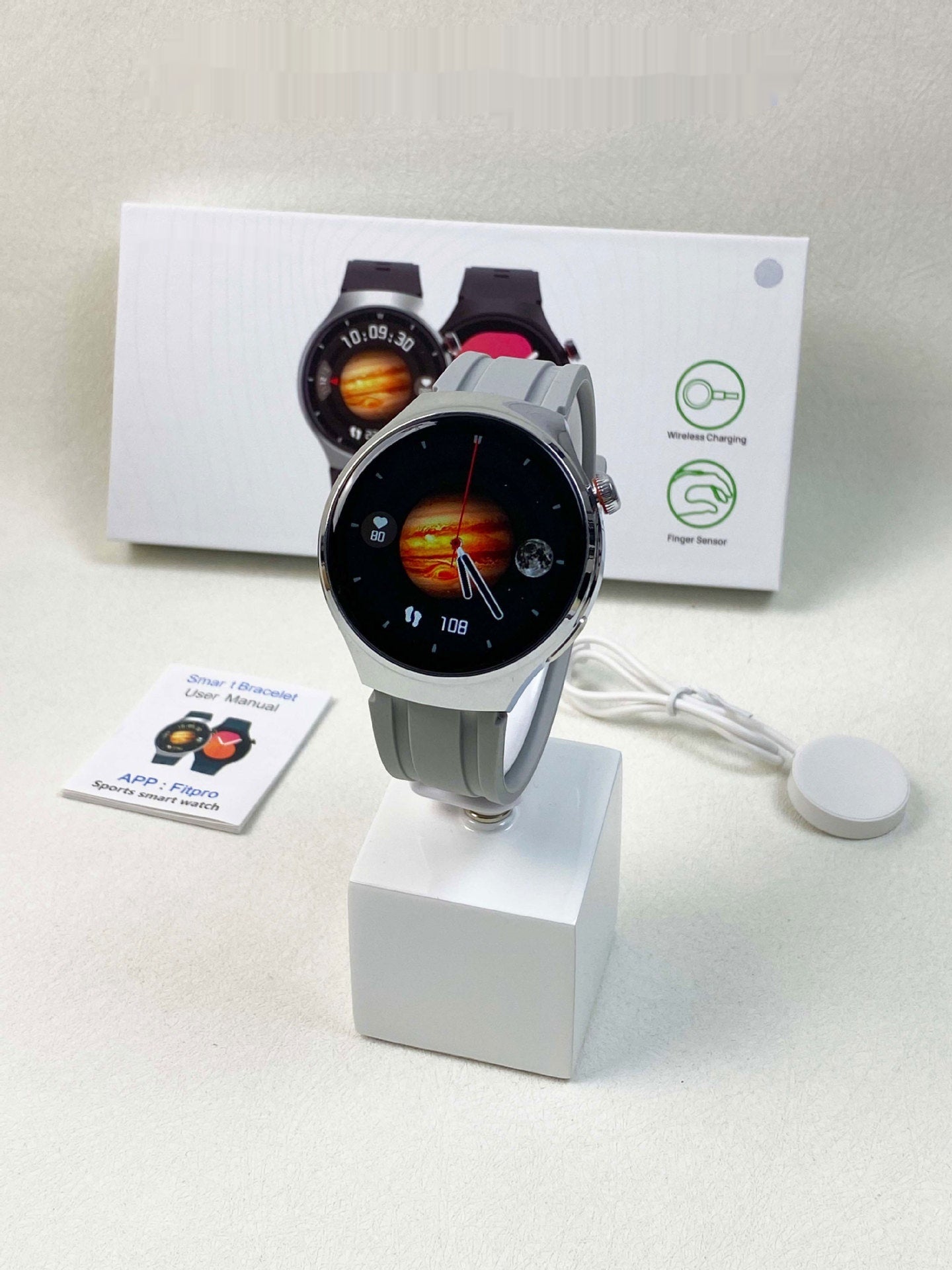 D11 Health & Sports Round Screen Smart Watch - Bluetooth Calling & Fitness Tracker