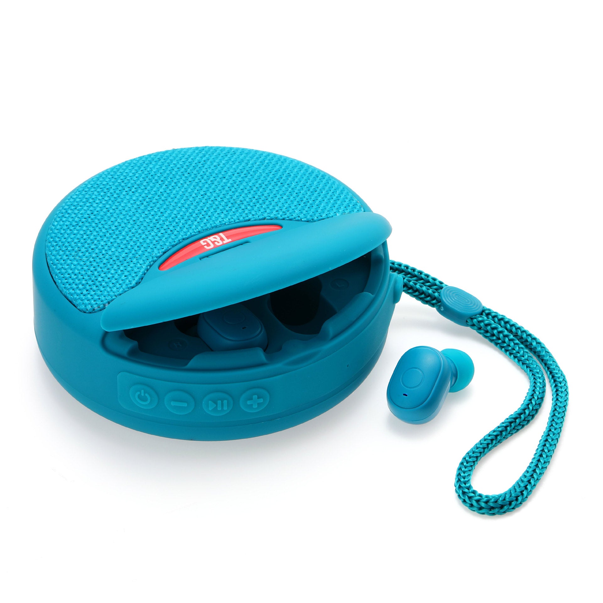 Outdoor Portable Bluetooth Speaker & Headset – 3D Stereo Subwoofer with TF Card & FM Radio