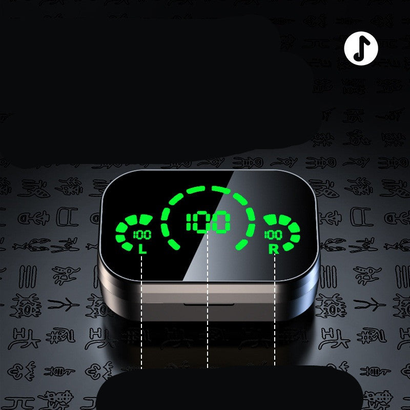 YD03 TWS Wireless Earbuds – Smart Digital Display, Breathing Light & In-Ear Bluetooth 5.0