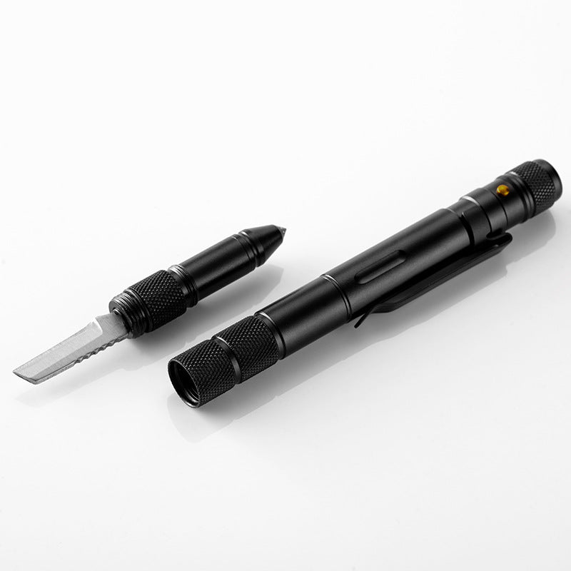 4-in-1 Tactical Self-Defense Pen – Flashlight, Window Breaker & Writing