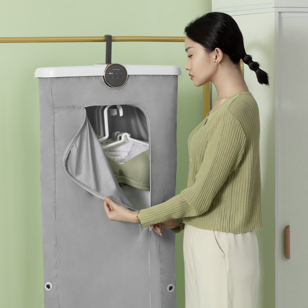 Foldable Electric Clothes Dryer - Portable Quick Dry Rack for Home