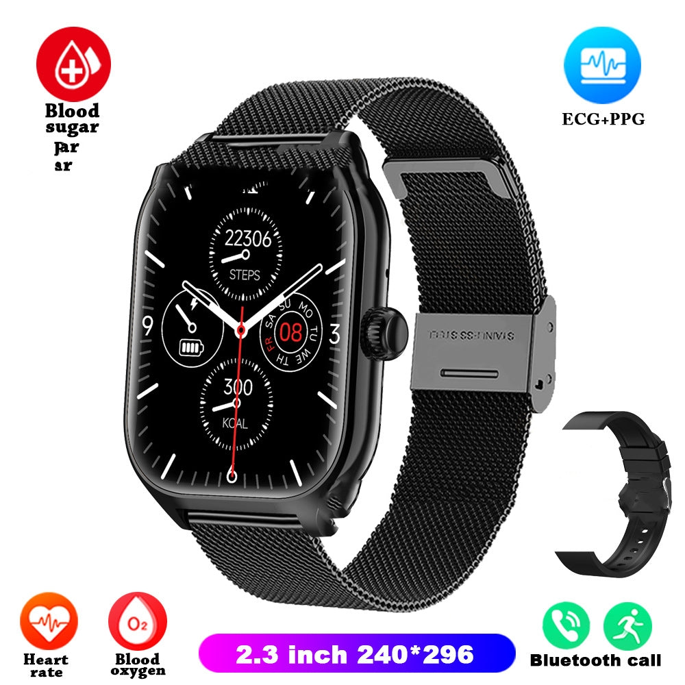 Full Touch Bluetooth Smart Bracelet - Heart Rate, Sleep Monitor & Waterproof