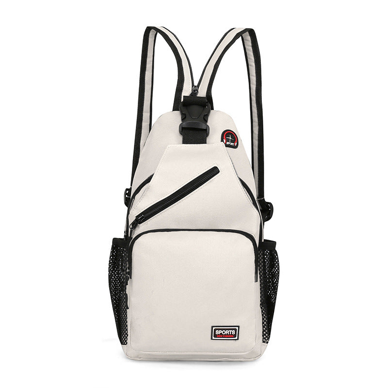 Women's Sports Chest & Shoulder Bag - Multifunctional Oxford Crossbody Backpack