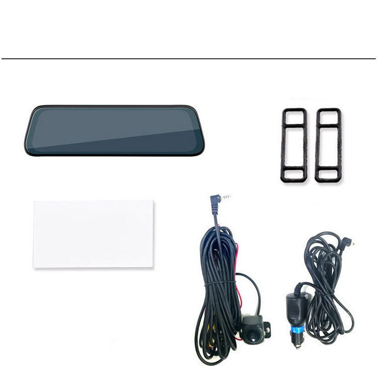 Streaming Dashcam – HD Rearview Mirror with Dual Lens & Reversing Camera