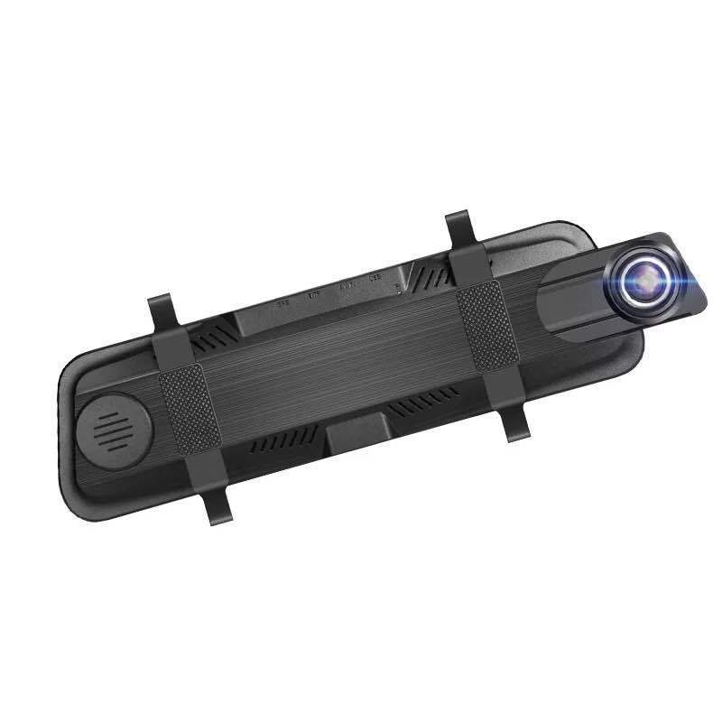 Streaming Dashcam – HD Rearview Mirror with Dual Lens & Reversing Camera