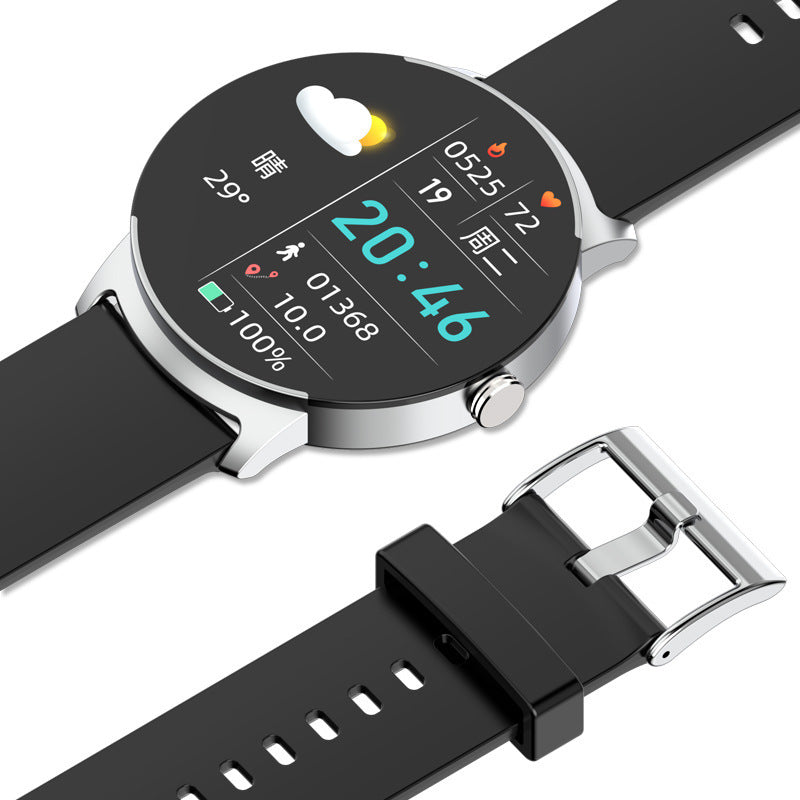 Health Monitoring Smartwatch - Blood Glucose, Temperature & Sleep Tracker