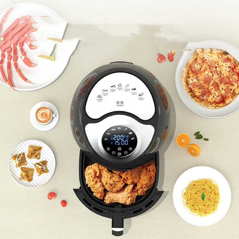 Large Capacity 8L Intelligent Air Fryer – Smart Digital Touch Screen