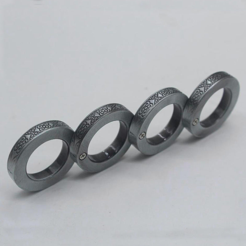 Self-defense Weapon Knuckle Duster, Four-finger Fighting, Self-defense