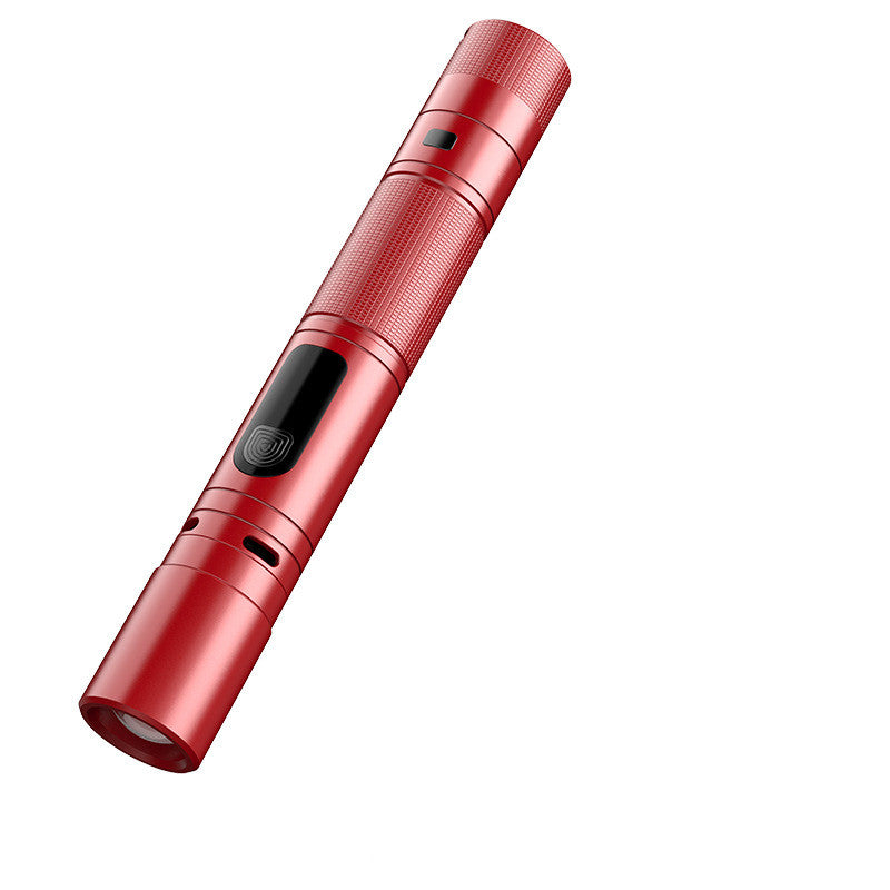 Tactical Self-Defense Flashlight – Aluminum Alloy, Type-C Charging