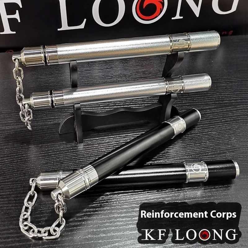 Professional Stainless Steel & Titanium Alloy Nunchucks – Self-Defense Training