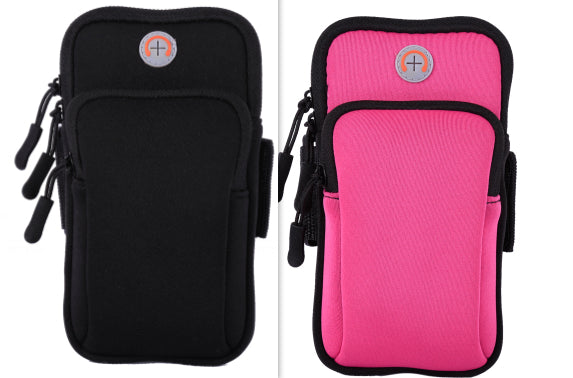 Sports Running Arm Bag - Waterproof Phone Holder for Outdoor Fitness